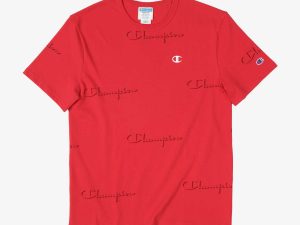 CHAMPION HERITAGE SCRIPT DROPSHADOW (SCARLET)