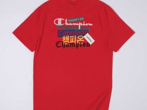 CHAMPION HERITAGE MULTI-LANGUAGE LOGOS (TEAM RED SCARLET)