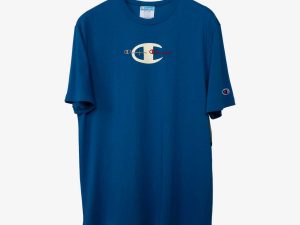 CHAMPION HERITAGE MULTI-TECHNIQUE LOGOS (LIVING IN BLUE)