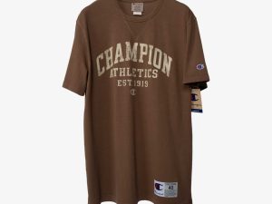 CHAMPION VINTAGE WASH V-NOTCH (LATTE BROWN)
