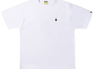 BAPE APE HEAD ONE POINT (WHITE)