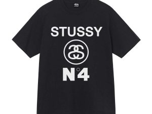 Stussy No.4 Pigment Dyed (Black)