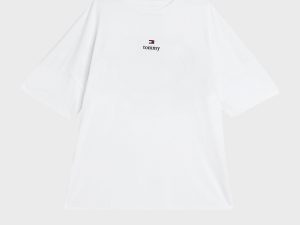 Tommy Jeans back New York logo white