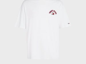 Tommy Jeans modern prep skater white