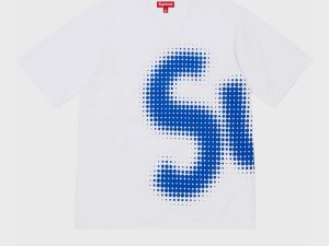 Supreme Halftone S/S Top (White)