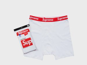Supreme × Hanes Boxer Briefs (White)