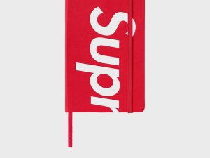 Supreme × Moleskine Notebook Red