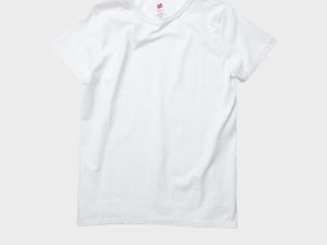 Size M/White/Woman Hanes Tagless Blank