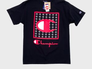 L/Black/Champion Classic Tab Graphic