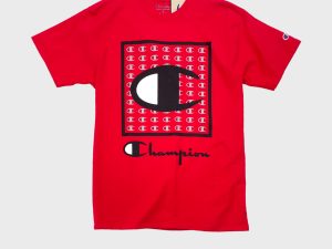 M/Red/Champion Classic Tab Graphic
